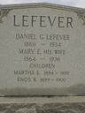 Record image of Daniel G Lefever