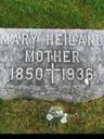 Record image of Mary Anna Heiland (born Metzger)