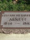 Record image of Elizabeth Marena "Lizzie" Marina Arnett (born Sayers)