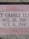 Record image of Mary Oliver Yeates (born Chance)