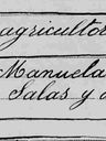 Record image of Manuela Beatriz Salas (born Salinas)