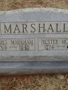 Record image of Hester (Etty) Marshall (born Morris)