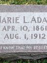 Record image of Marie Louise Adam (geb. Linnemann)