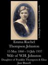 Record image of Emma Rachel Johnston (born Thompson)