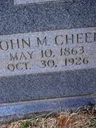Record image of John Miller Cheek