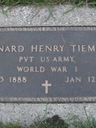 Record image of Bernard Henry Tiemann
