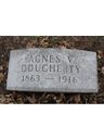 Record image of Agnes Viola Dougherty (born Brown)