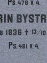 Record image of Catharina Byström (born Persdotter)