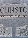 Record image of Hannah Elizabeth Johnston (born Householder)
