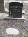 Record image of Wilhelmiina (Miina) Leppänen (born Pasanen)