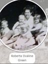 Record image of Roberta (Hoberta) Ovaline Clark (født Green)