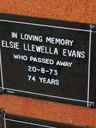 Record image of Elsie Llewella (Queenie) Evans (born Jones)