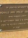 Record image of Violet Maud Coppock (born Leisfield)
