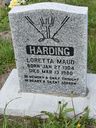 Record image of Maude Harding (born Payne)