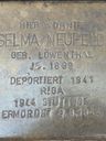 Record image of Selma Neufeld (born Löwenthal)