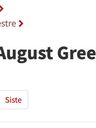 Record image of August Gren (Green)