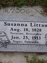 Record image of Anna Susanna Littau (born Friedrich)