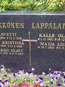 Record image of Eeva Kristiina Laakkonen (born Vartiainen)