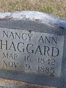 Record image of Nancy Ann Haggard (born Jackson)