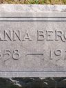 Record image of Anna C Berg (born Amstutz)