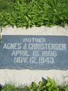 Record image of Agnes Janet Jeannette Christensen (born Anderson)