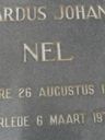 Record image of Gerhardus Johannes Nel