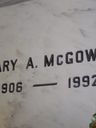 Record image of Mary Agnes McGowen (born Zink)
