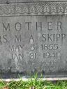 Record image of Martha Ann Skipper (born Lucas)