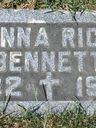 Record image of Anna Theresa Rice (born Mooney)