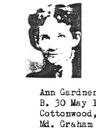 Record image of Ann MacDonald (z d. Gardner)