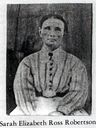 Record image of Sarah Elizabeth "Sally" Robertson (born Ross)