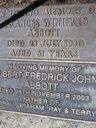 Record image of Albert Frederick John (Freddie Walsh) ABBOTT
