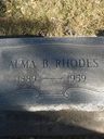 Record image of Alma Bell Rhodes (born Lytle)
