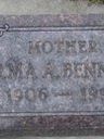 Record image of Erma Bennett (born Troup)