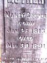 Record image of Nancy Cooper (born Wann)