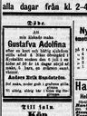 Record image of Gustava Adolfina Sundström (o.s. Strömberg)