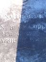 Record image of Sallie B. Jones (born Wyatt)