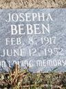 Record image of JÓZEFA BEBEN (born PIOTROWSKA)
