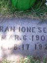 Record image of Sarah Ione Sevy (born Munson)