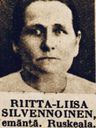 Record image of Riitta Liisa Silvennoinen (born Ahokas)