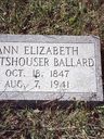 Record image of Ann Elizabeth Ballard (born Holtshouser)