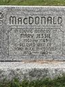Record image of Mary Jessie Mcdonald (born MacMaster)