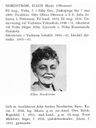 Record image of Ellen Maria Nordström (born Ottosson)