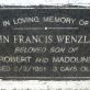 Record image of John Francis Wenzlick