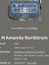Record image of Maria Amanda Nordstrom