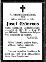 Record image of Josef Moseksenpoika Grönros (o.s. Grönroos)