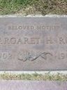 Record image of Margaret Helen Snodgrass Morgan Ruiz (born Vanhoy)