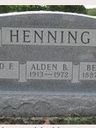 Record image of Bertha C Henning (geb. Hunsaker)