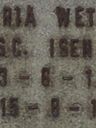 Record image of Marie Berta Jenny Wetzel (born Isensee)