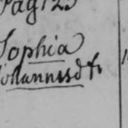 Record image of Sophia Nilsson (o.s. Johannesdotter)
